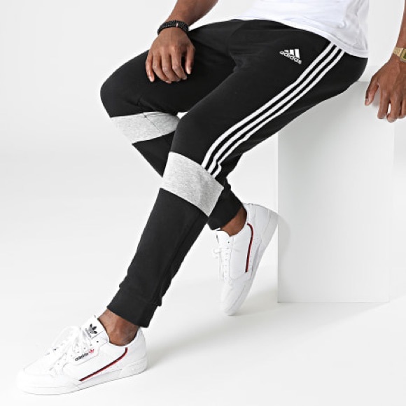 Adidas 2XL Men’s Fleece Colorblock Pants - Picture 1 of 10